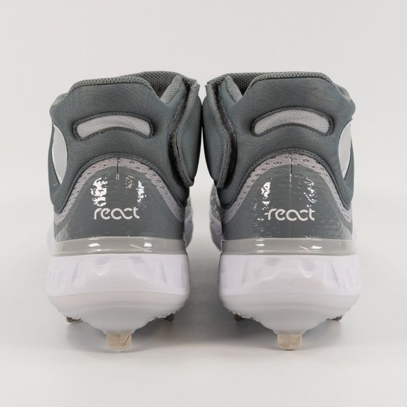 Nike Alpha Huarache Elite 4 Mid \'Wolf Grey White\' DJ6520-012 Baseball size 13.5 main image 6